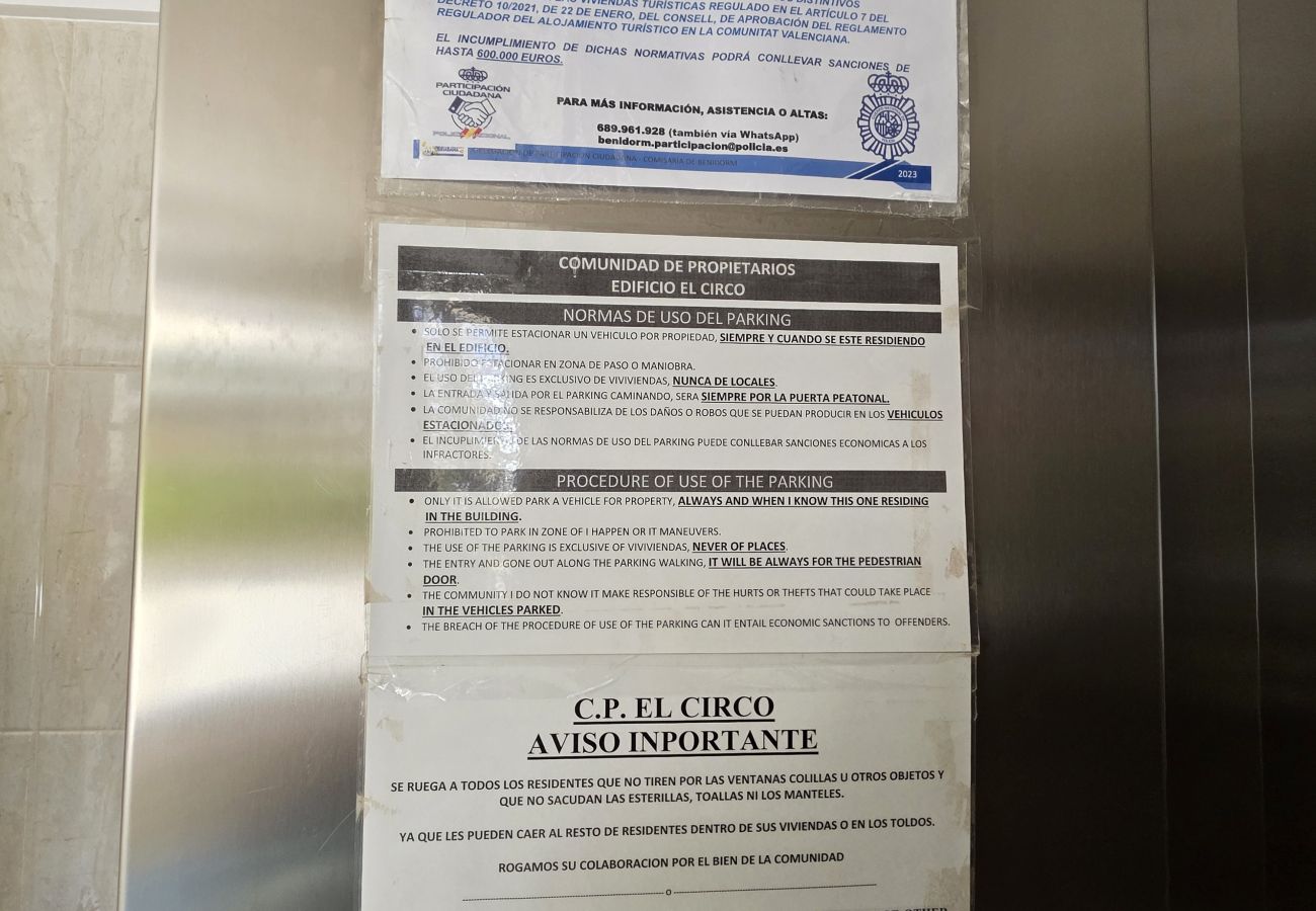 Apartamento en Benidorm - Apartamento Circo 9 If Beach